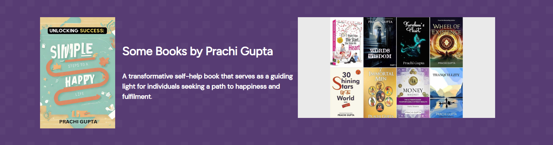 All books by Dr. Prachi Gupta